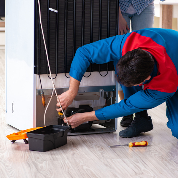 how much do you charge for refrigerator repair services in Greenhorn California